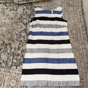 Nuthatch Maine Linen Shift dress Small